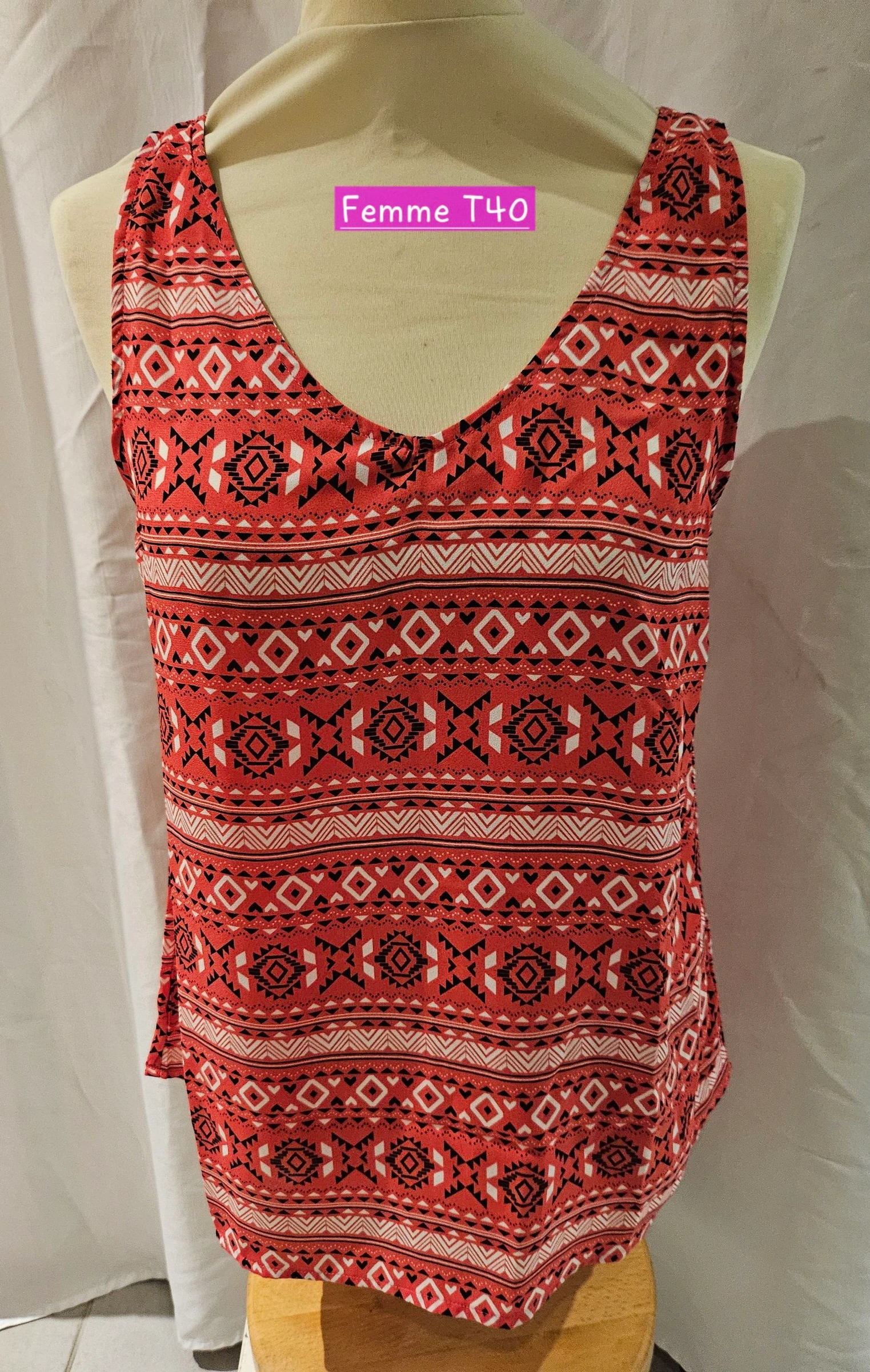 Blouse débardeur Taille 40